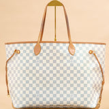 Louis Vuitton Damier Azur Neverfull GM Tote