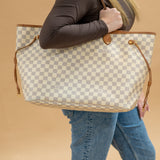 Louis Vuitton Damier Azur Neverfull GM Tote