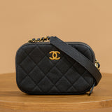 Chanel Black Caviar Waist Bag