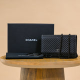 Chanel So Black Mini Chevron WOC