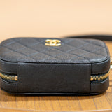 Chanel Black Caviar Waist Bag