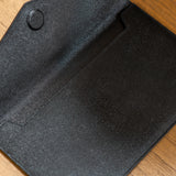 YSL Black Uptown Grain de Poudre Clutch