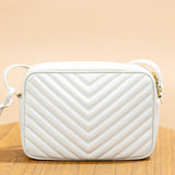 YSL Cream Medium Lou Camera Bag