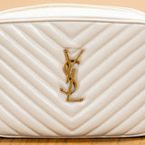 YSL Cream Medium Lou Camera Bag